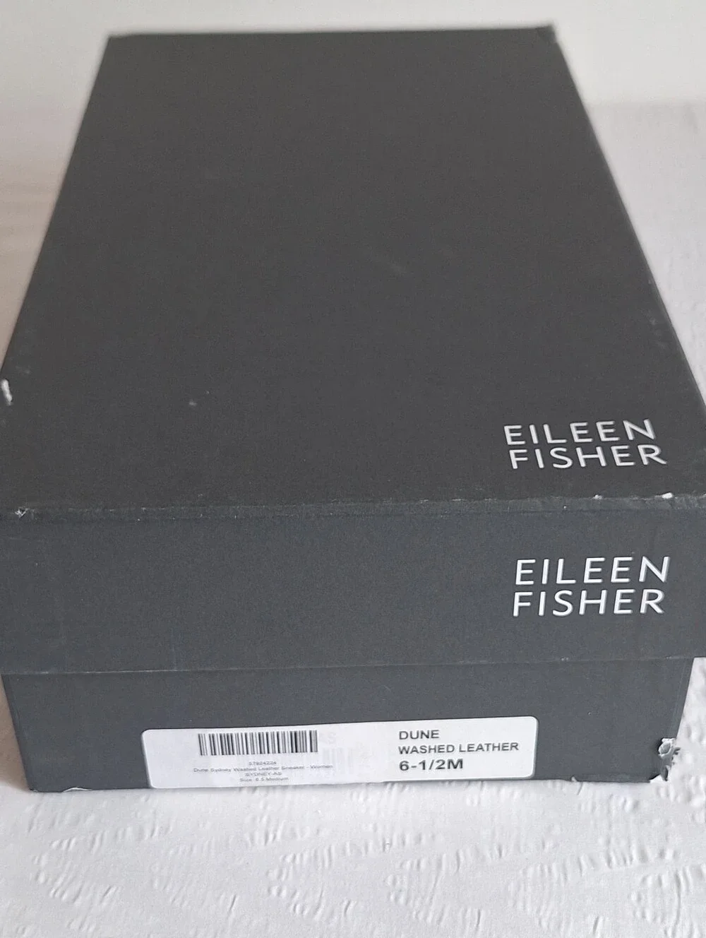 NWT Eileen Fisher Women’s Leather Slip-On Sneakers in Blush